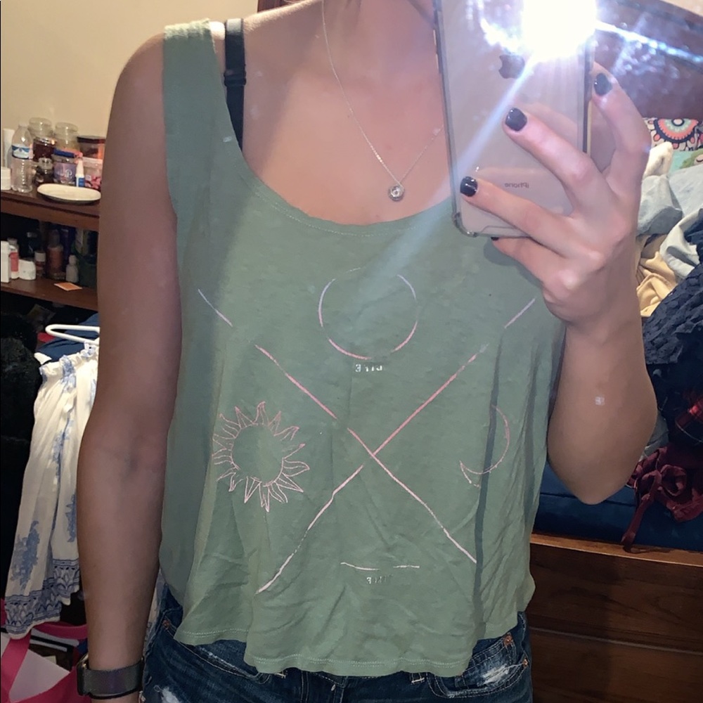 Queen tank, American eagle
